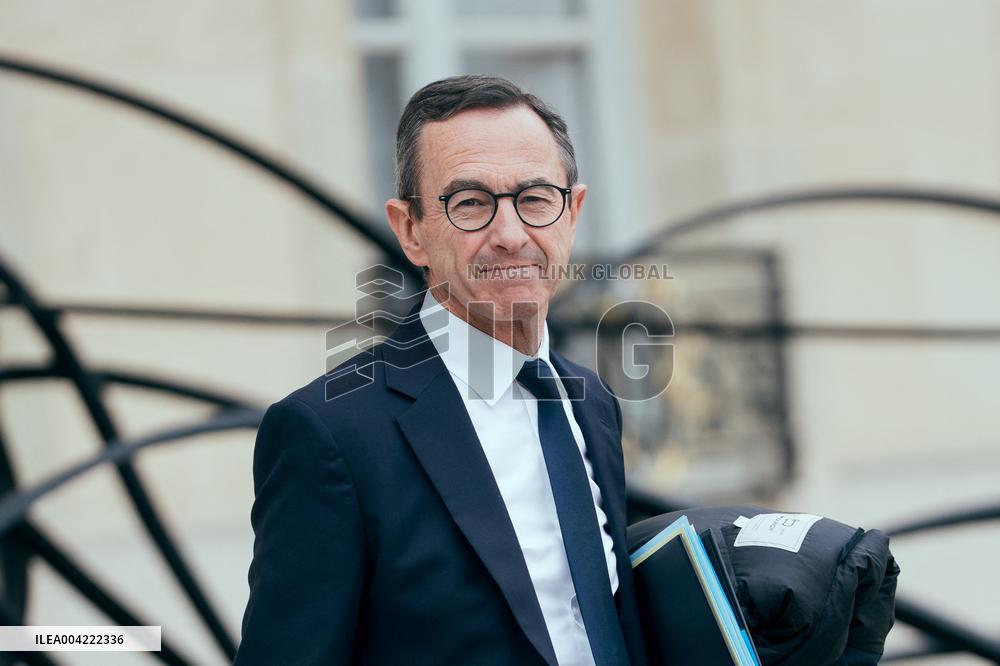 Weekly Cabinet Meeting at the Elysee Palace - Paris AJ