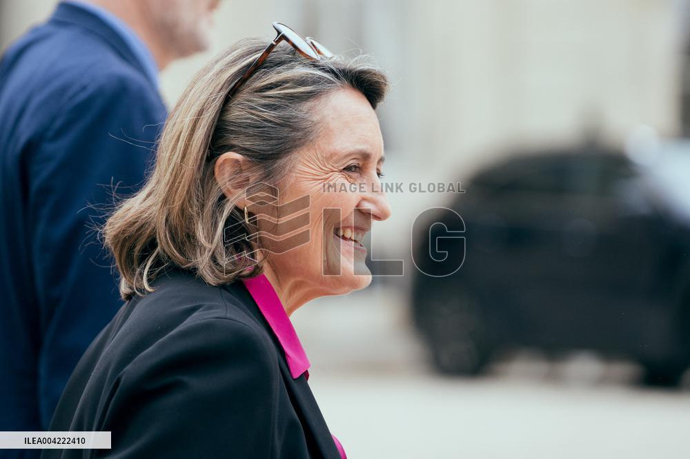 Weekly Cabinet Meeting at the Elysee Palace - Paris AJ