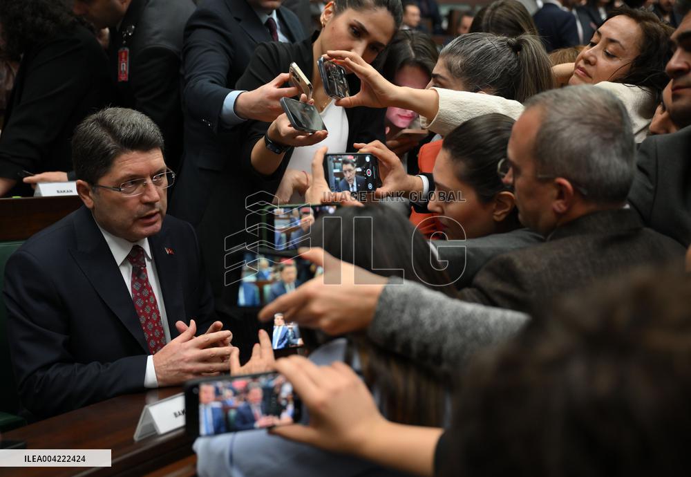 Turkey justice minister answered journalists' questions - Ankara