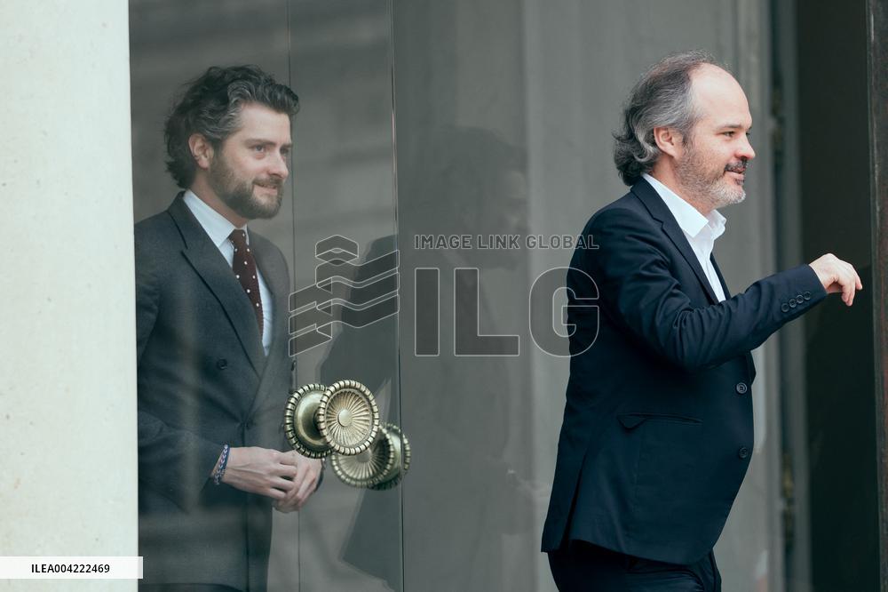 Weekly Cabinet Meeting at the Elysee Palace - Paris AJ