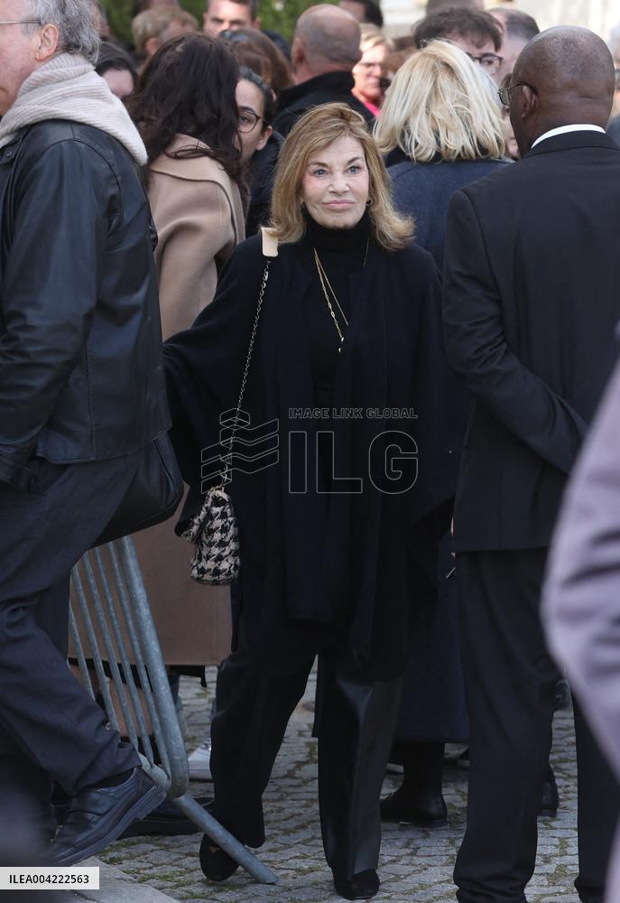Emilie Dequenne Funeral - Paris