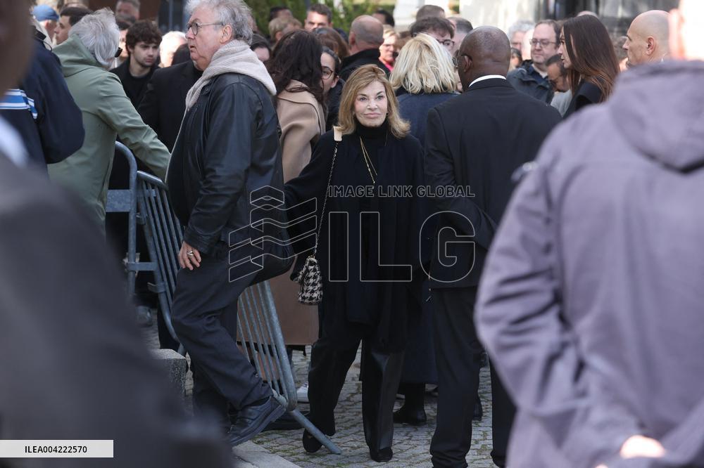 Emilie Dequenne Funeral - Paris