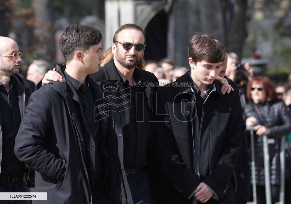 Emilie Dequenne Funeral - Paris