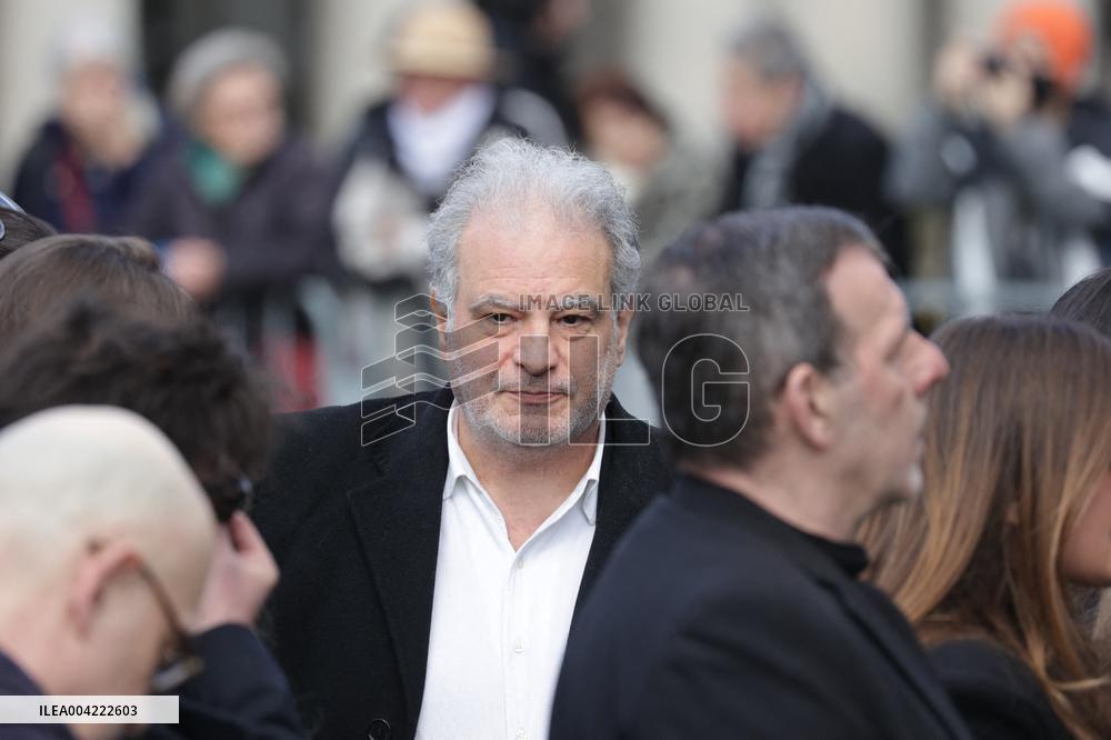 Emilie Dequenne Funeral - Paris