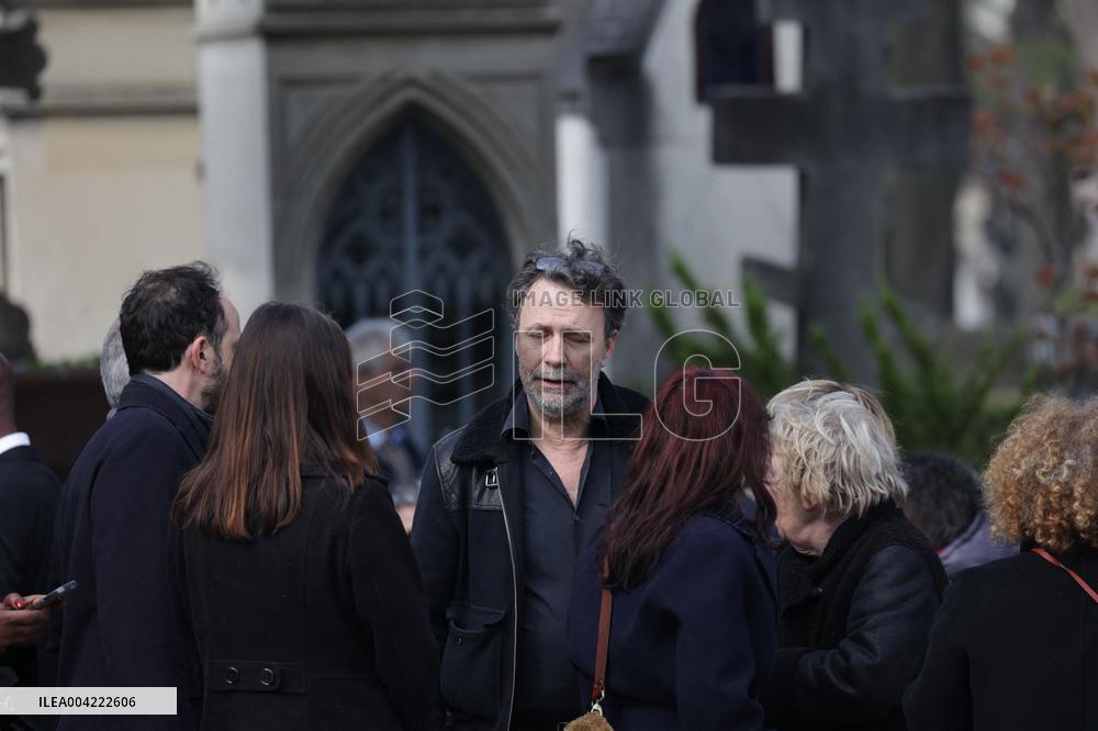 Emilie Dequenne Funeral - Paris