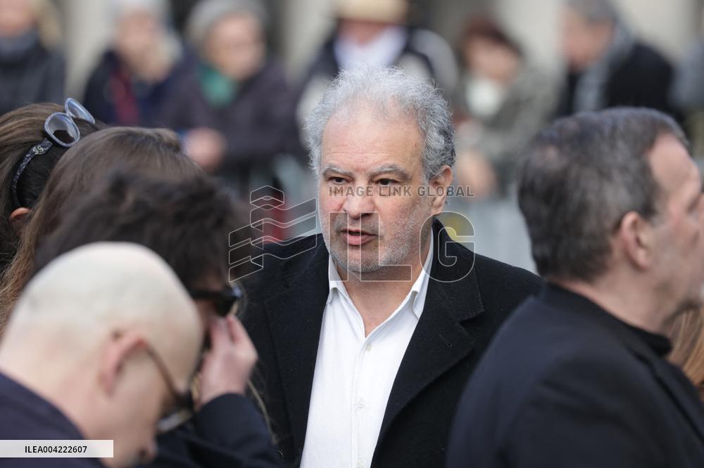 Emilie Dequenne Funeral - Paris