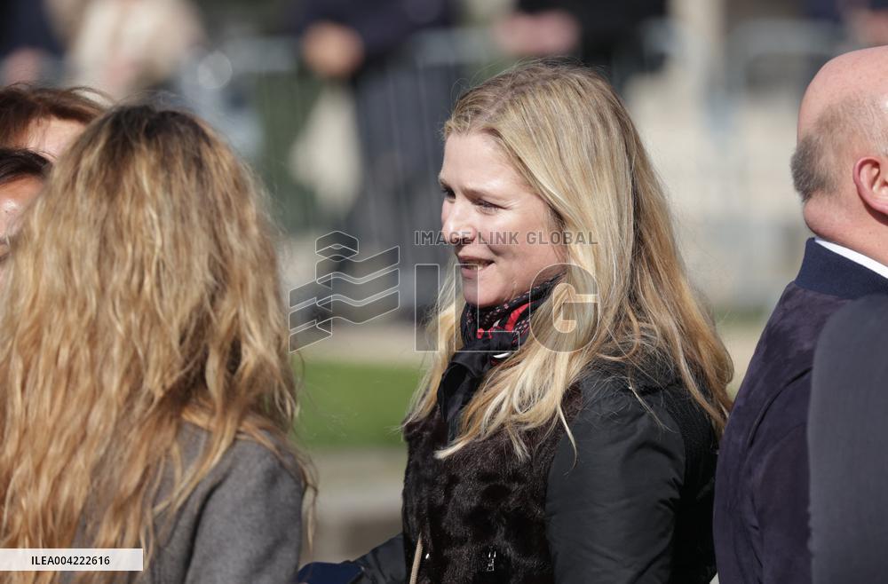 Emilie Dequenne Funeral - Paris