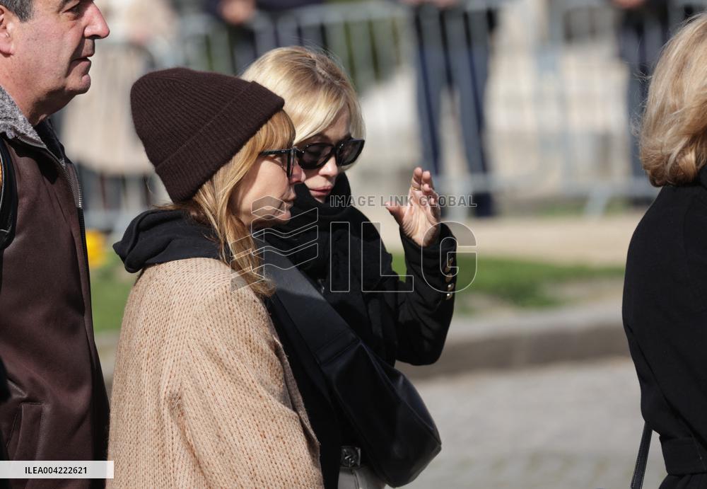 Emilie Dequenne Funeral - Paris
