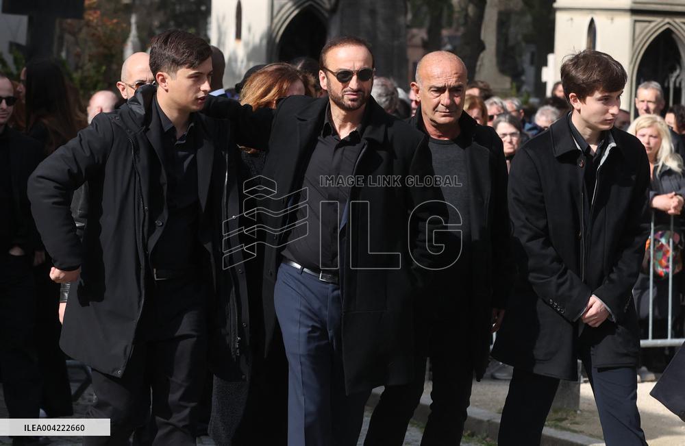 Emilie Dequenne Funeral - Paris
