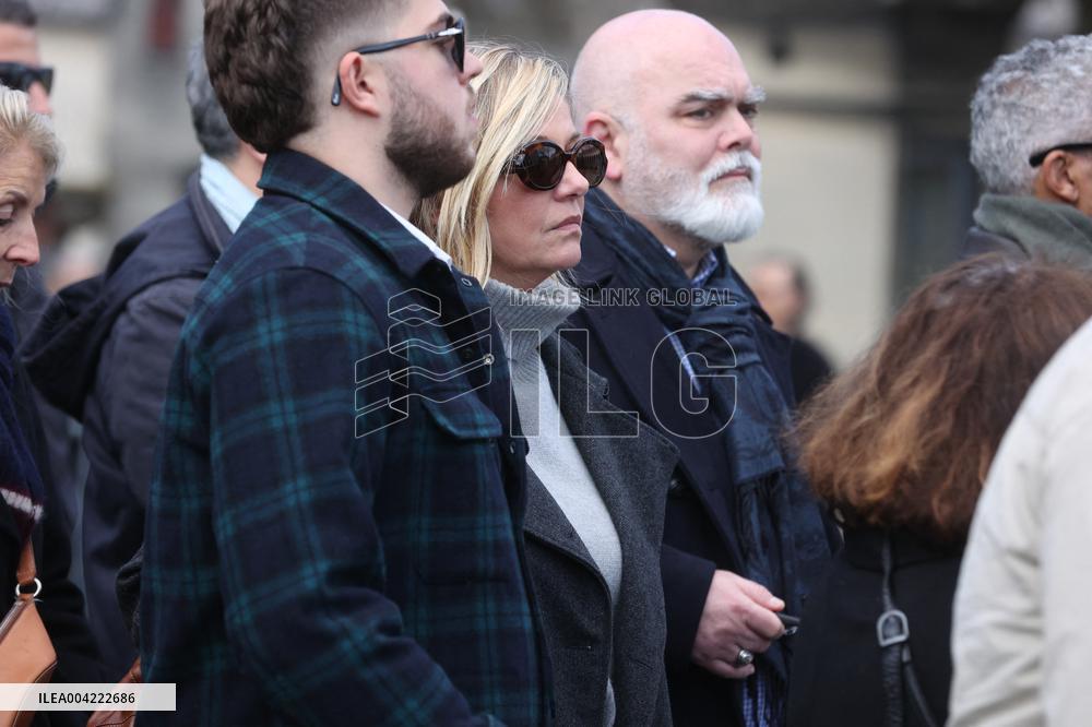 Emilie Dequenne Funeral - Paris