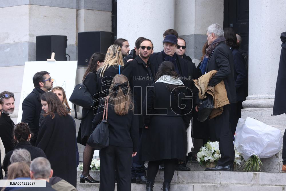 Emilie Dequenne Funeral - Paris