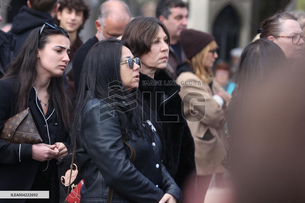 Emilie Dequenne Funeral - Paris