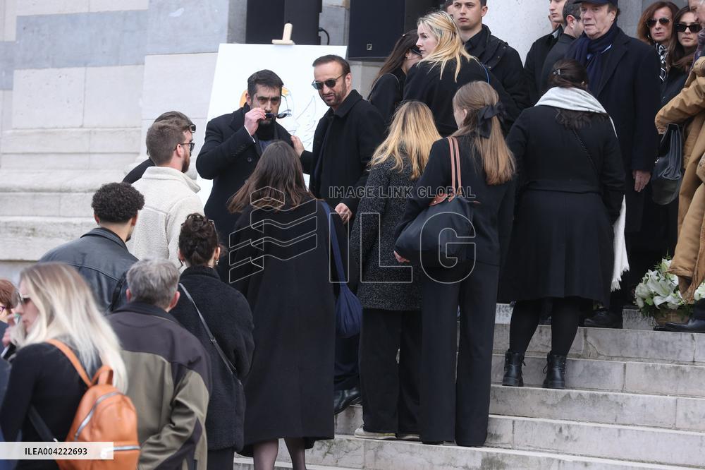 Emilie Dequenne Funeral - Paris