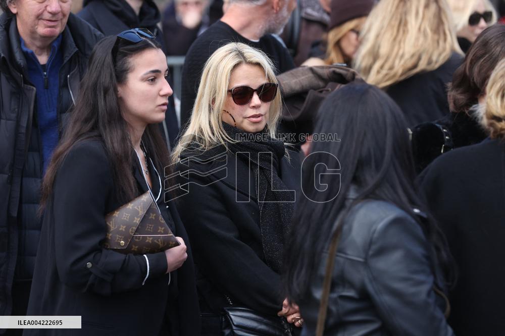Emilie Dequenne Funeral - Paris
