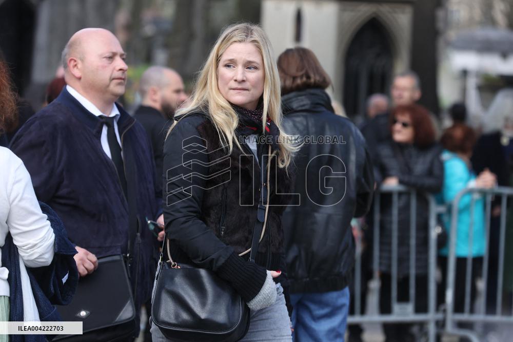 Emilie Dequenne Funeral - Paris