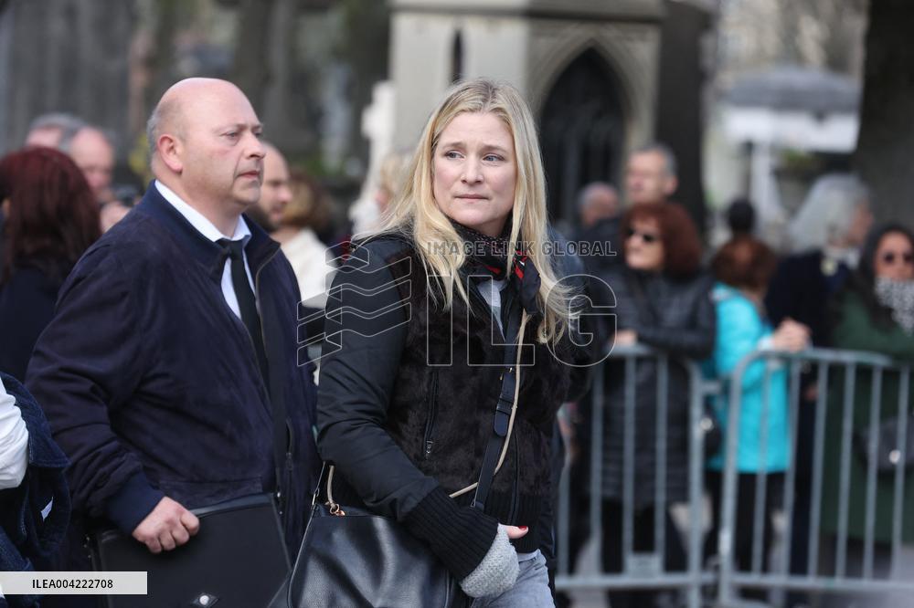 Emilie Dequenne Funeral - Paris