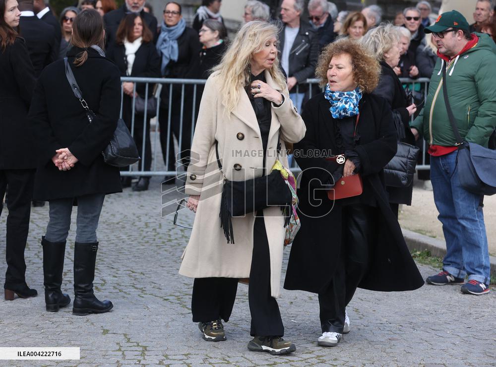 Emilie Dequenne Funeral - Paris
