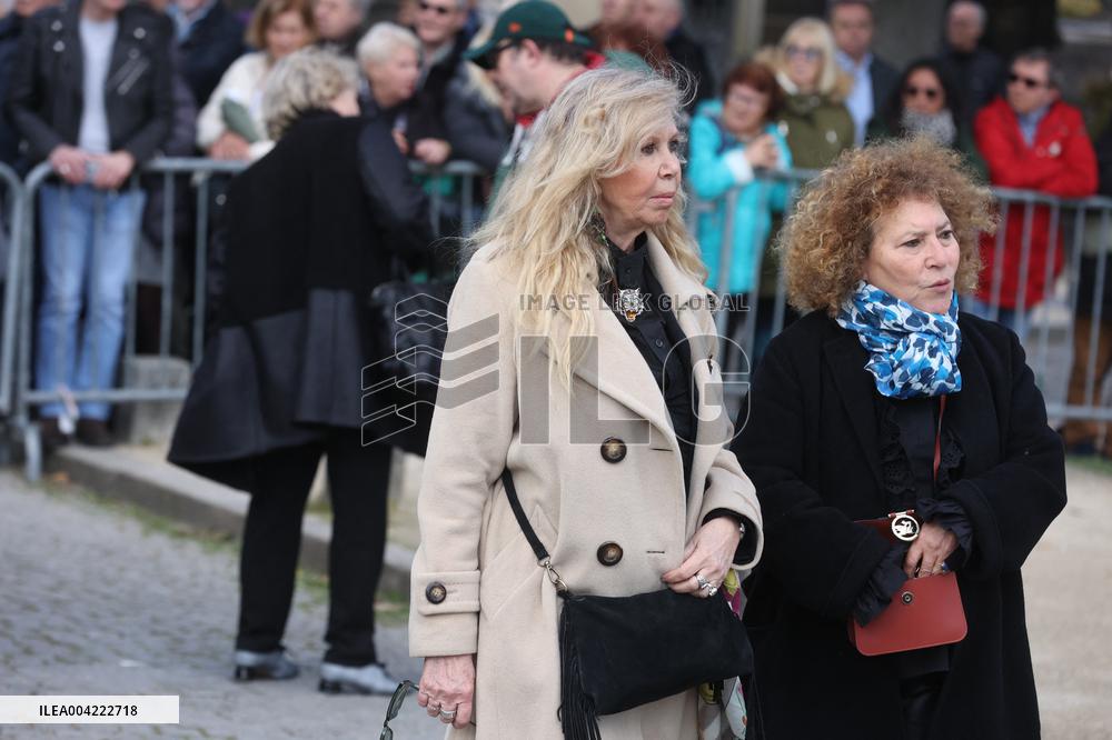 Emilie Dequenne Funeral - Paris