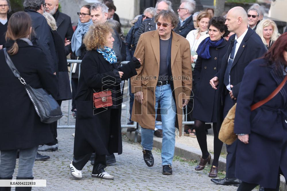 Emilie Dequenne Funeral - Paris