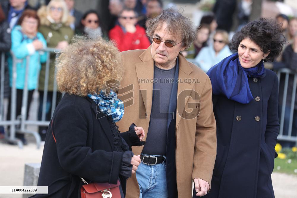 Emilie Dequenne Funeral - Paris