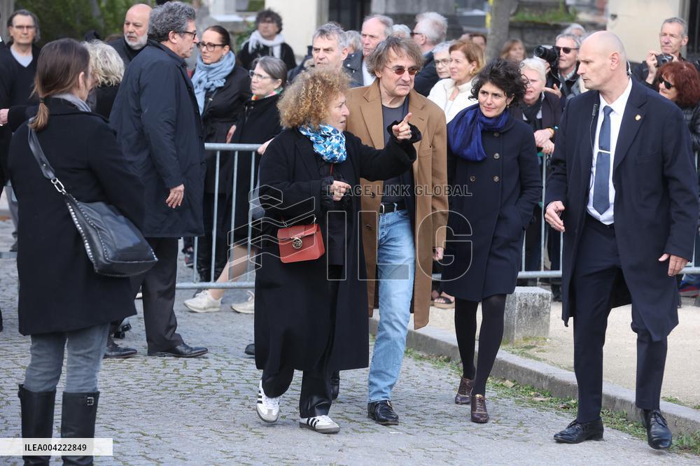 Emilie Dequenne Funeral - Paris