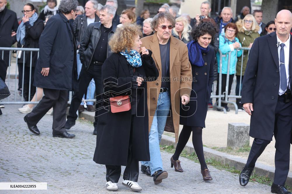 Emilie Dequenne Funeral - Paris