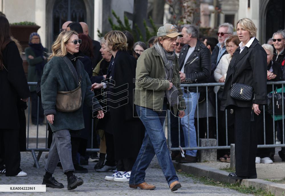 Emilie Dequenne Funeral - Paris