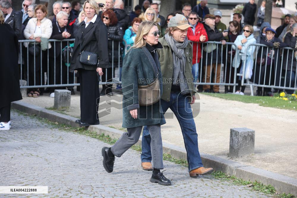 Emilie Dequenne Funeral - Paris
