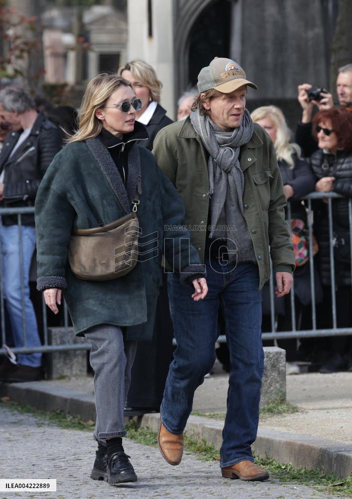 Emilie Dequenne Funeral - Paris