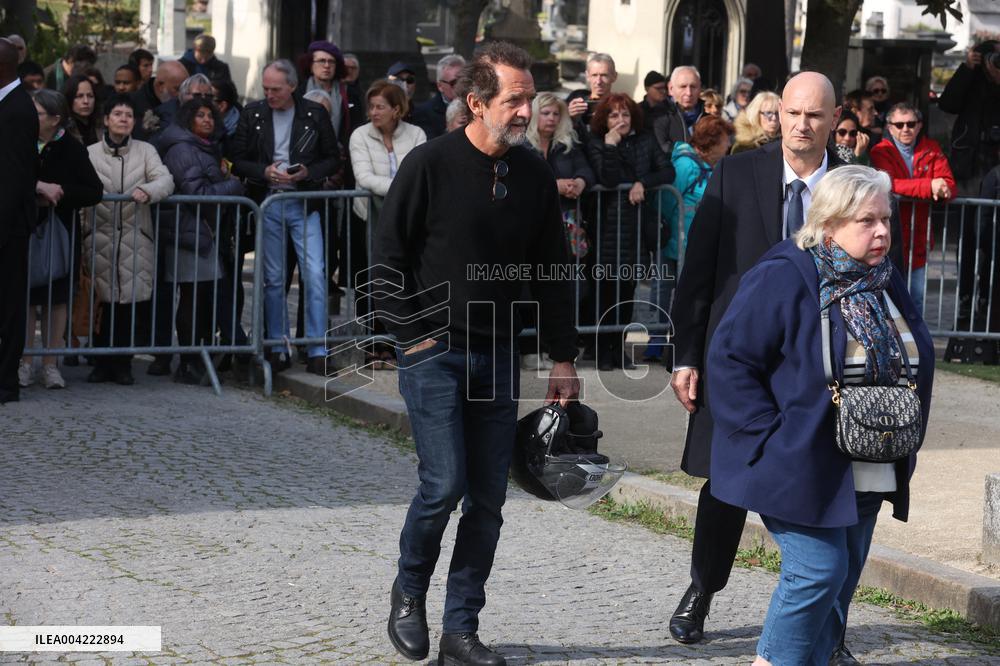 Emilie Dequenne Funeral - Paris