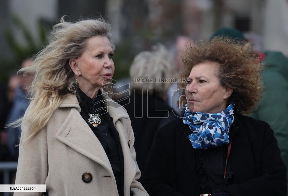 Emilie Dequenne Funeral - Paris