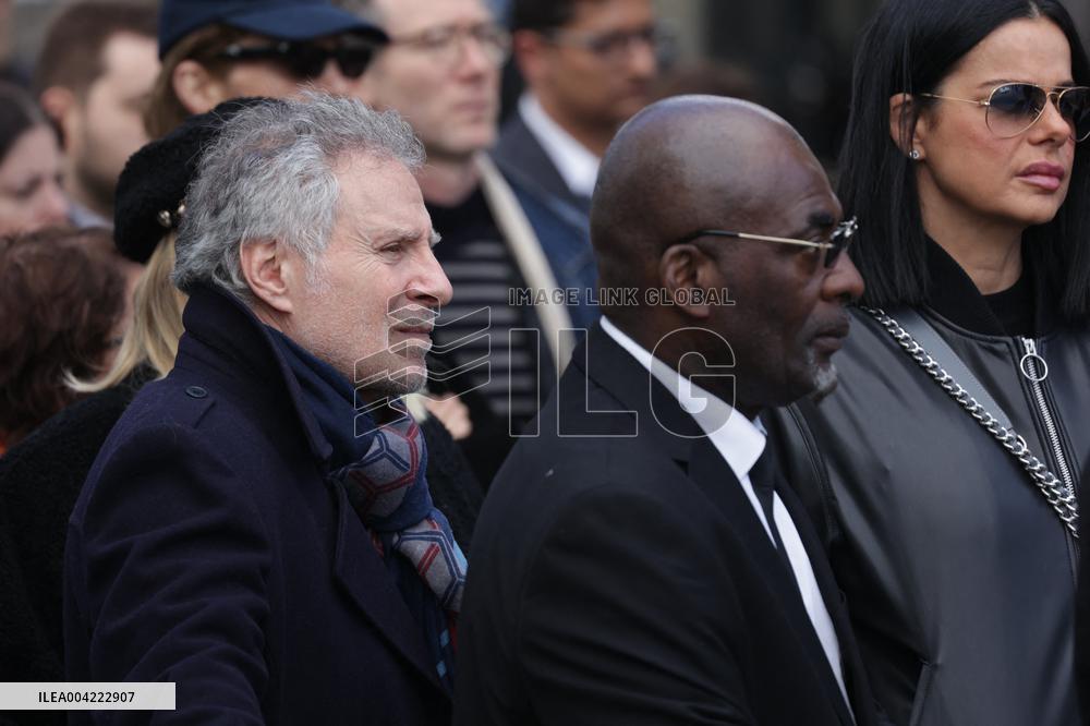 Emilie Dequenne Funeral - Paris