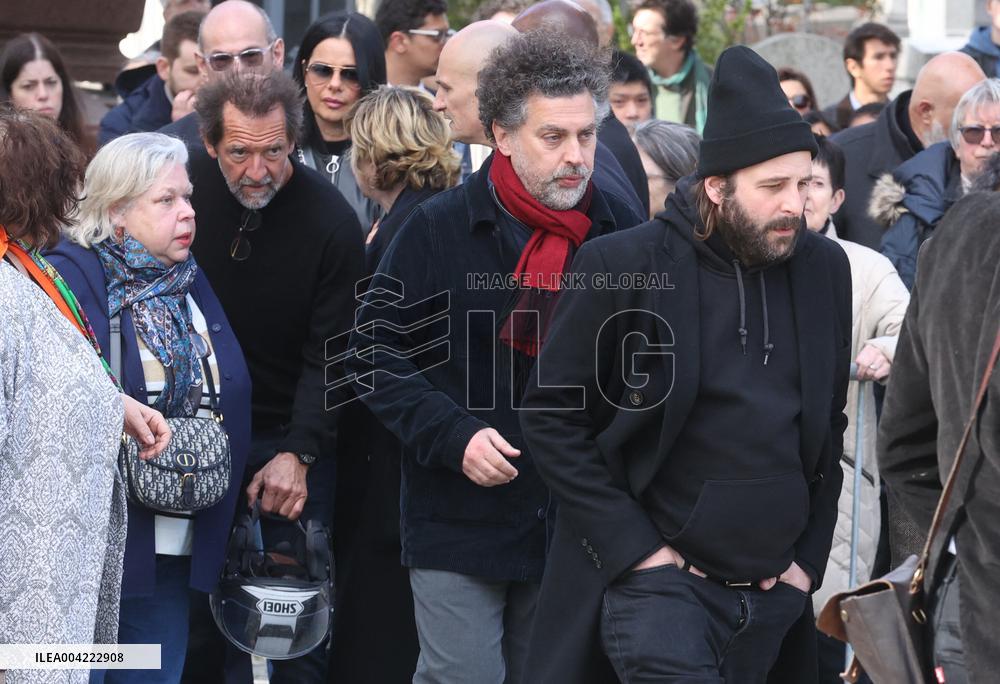 Emilie Dequenne Funeral - Paris