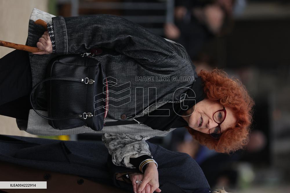 Emilie Dequenne Funeral - Paris