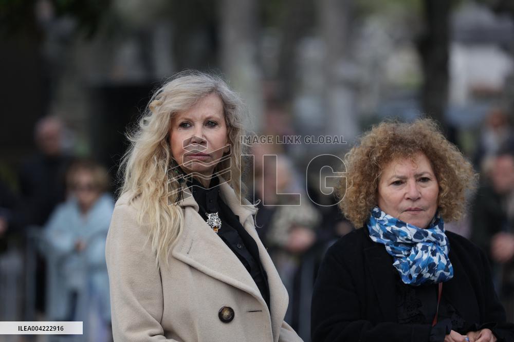 Emilie Dequenne Funeral - Paris