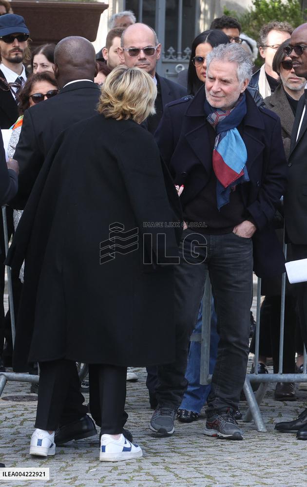 Emilie Dequenne Funeral - Paris