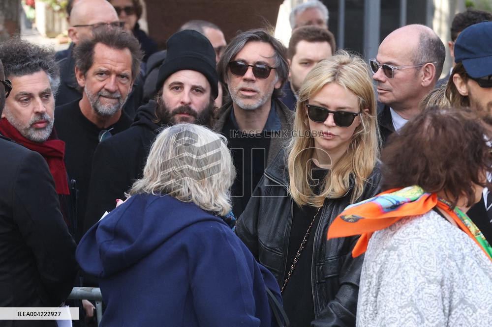 Emilie Dequenne Funeral - Paris