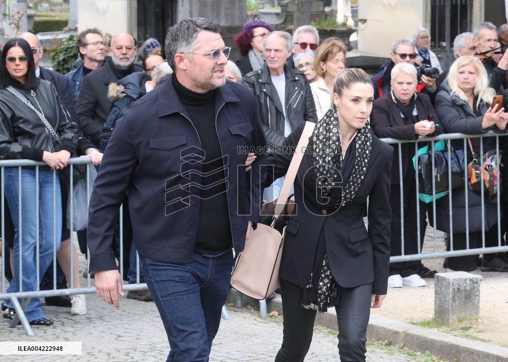Emilie Dequenne Funeral - Paris