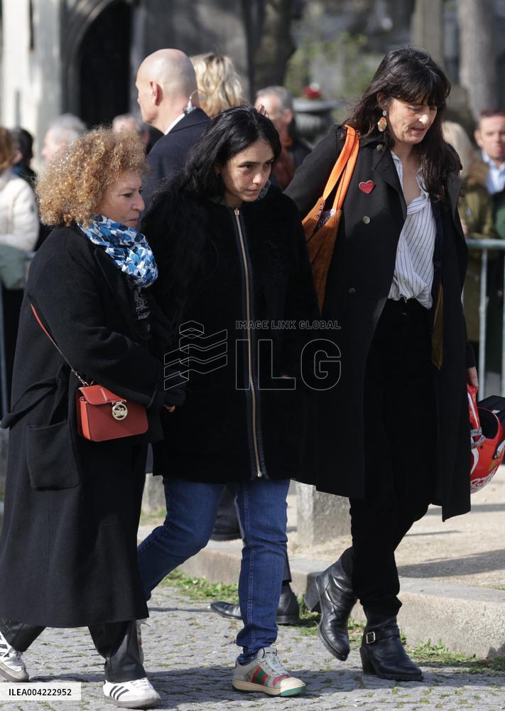 Emilie Dequenne Funeral - Paris