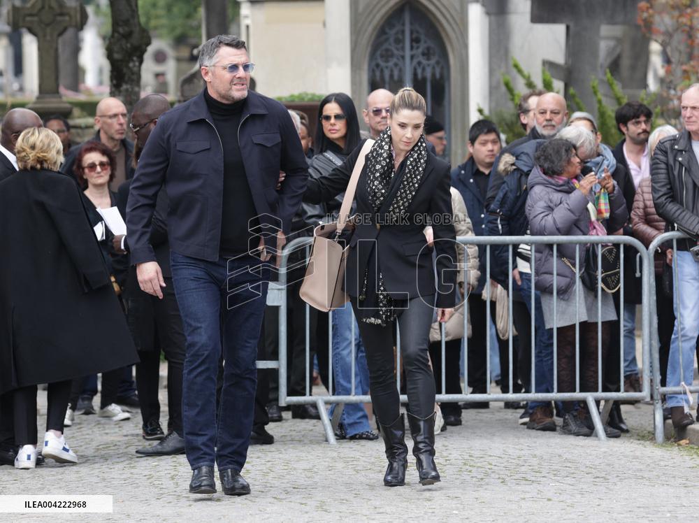 Emilie Dequenne Funeral - Paris