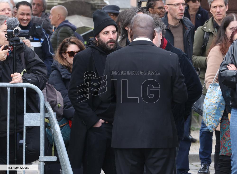 Emilie Dequenne Funeral - Paris