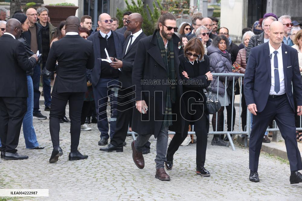 Emilie Dequenne Funeral - Paris