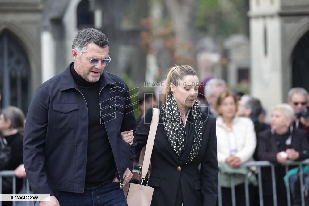 Emilie Dequenne Funeral - Paris