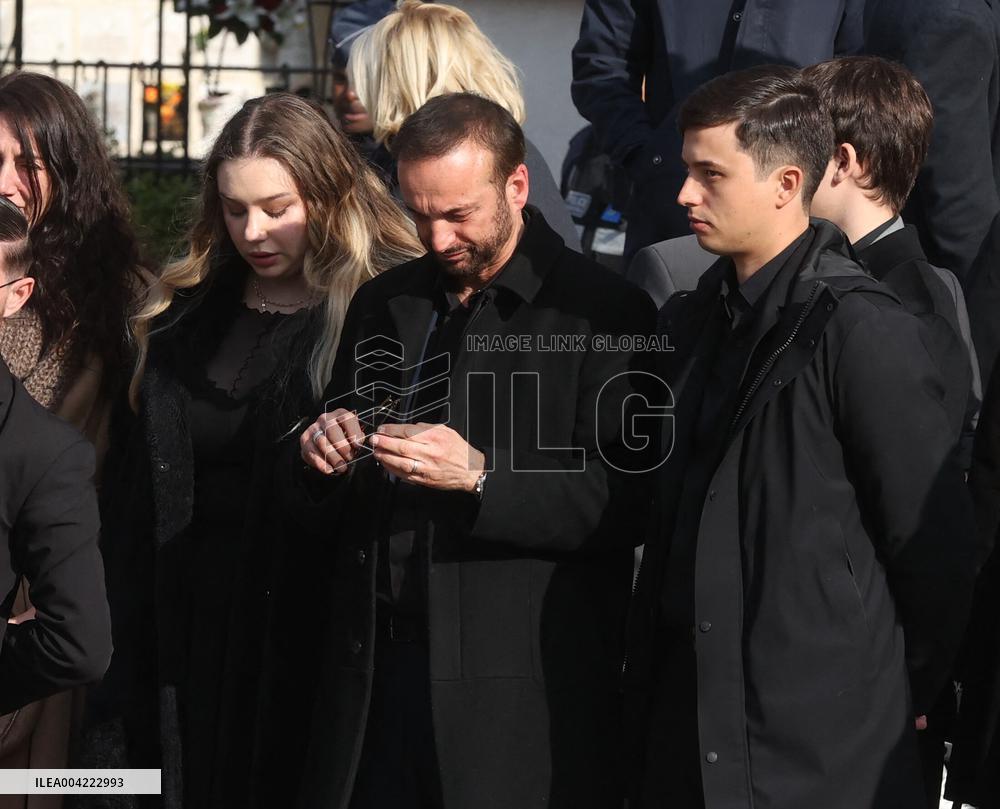 Emilie Dequenne Funeral - Paris