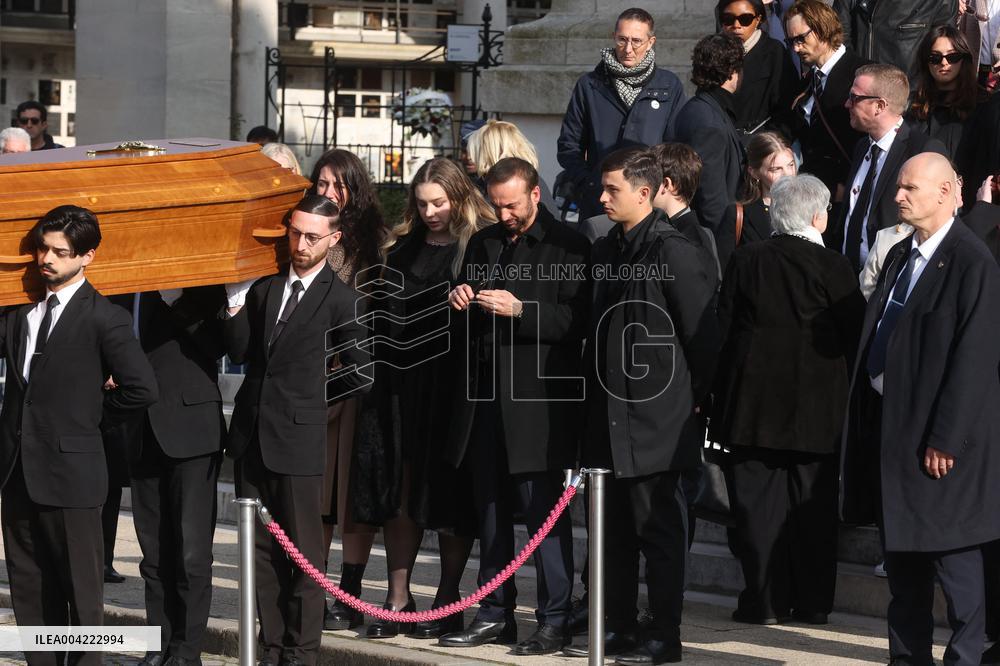 Emilie Dequenne Funeral - Paris
