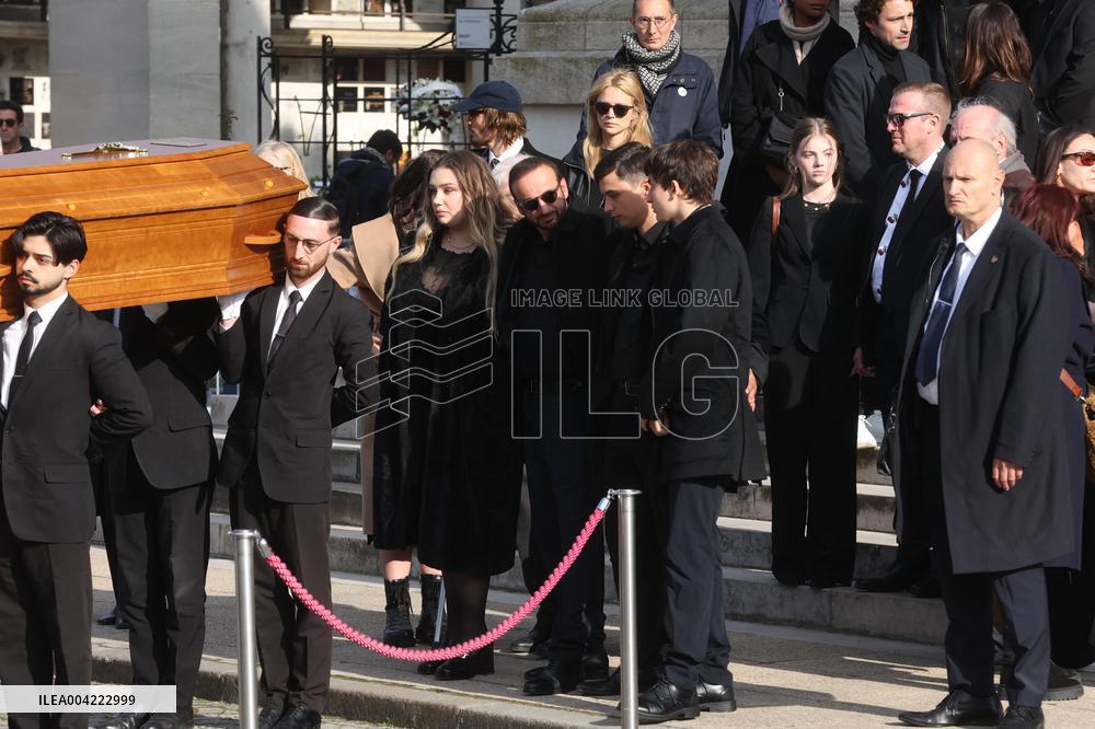 Emilie Dequenne Funeral - Paris