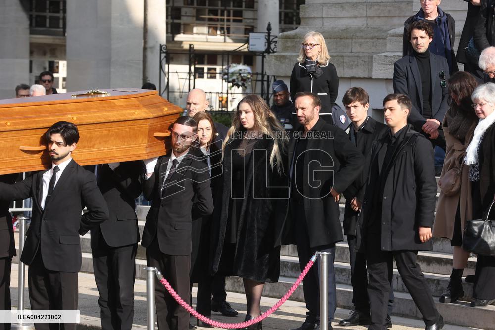 Emilie Dequenne Funeral - Paris