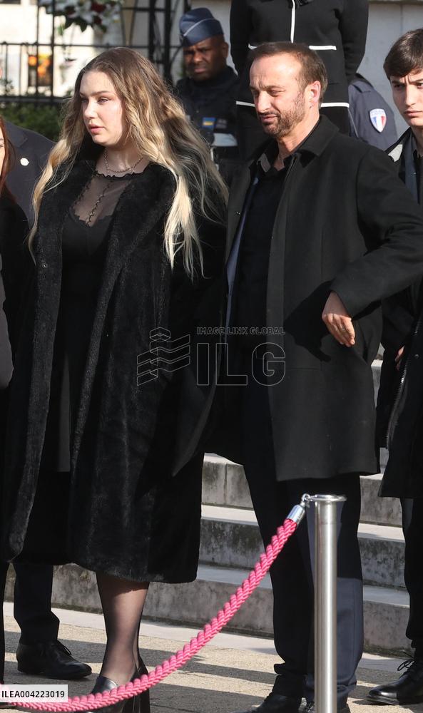 Emilie Dequenne Funeral - Paris