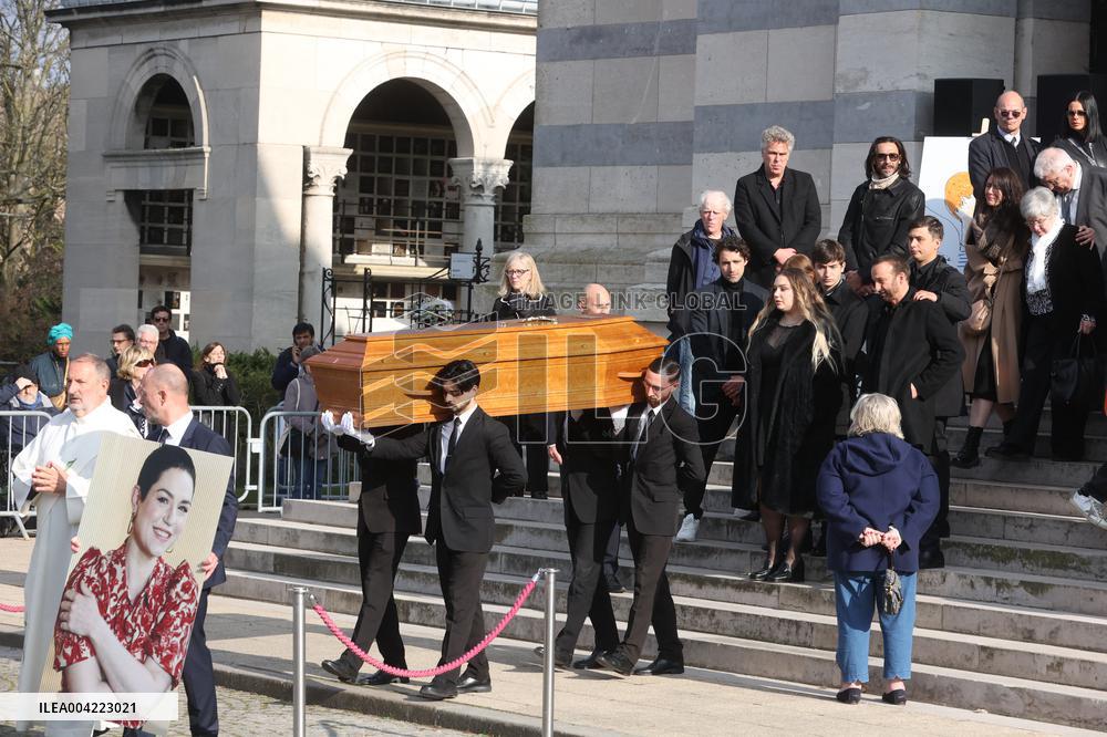Emilie Dequenne Funeral - Paris
