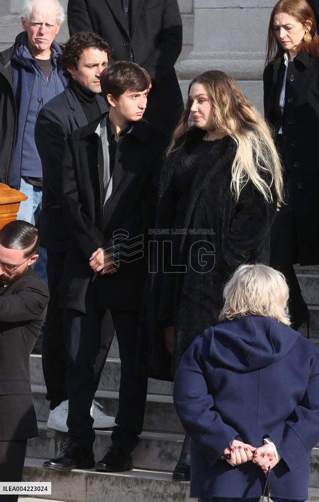 Emilie Dequenne Funeral - Paris